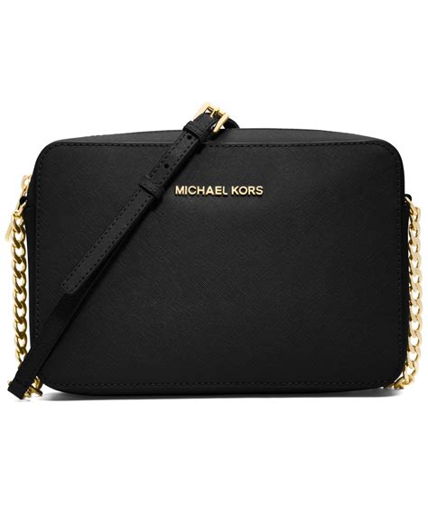 MICHAEL Michael Kors Jet Set Travel Crossgrain Leather 